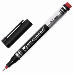 Маркер для любой поверхности  BRAUBERG кра...